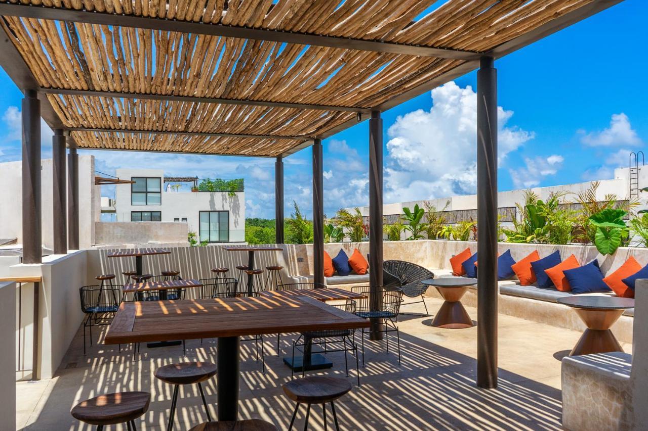 Apartamento Studio Wterrace, Hammock, And Pool Access Tulum Exterior foto