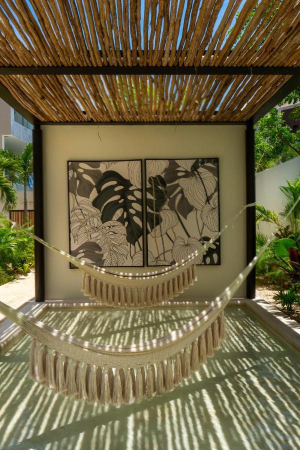 Apartamento Studio Wterrace, Hammock, And Pool Access Tulum Exterior foto